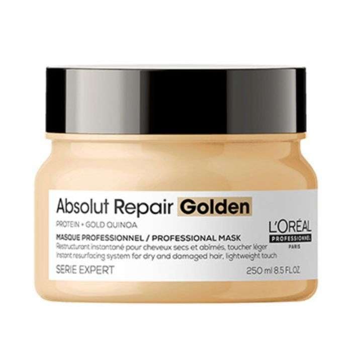 L'oreal Professionnel Absolut Masque Golden Repair 250 ML - L'OREAL PROFESSIONNEL PARIS
