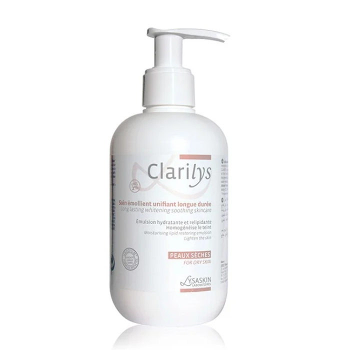 Clarilys Soin Emollient Eclaircissant Ps 200 ML - LYSASKIN LABORATOIRES