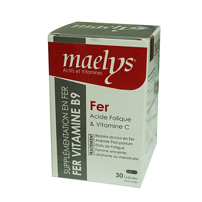 Fer 30 Gelules - MAELYS