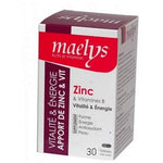 Zinc et Vitamines B Vitalite 30 Gelules - MAELYS