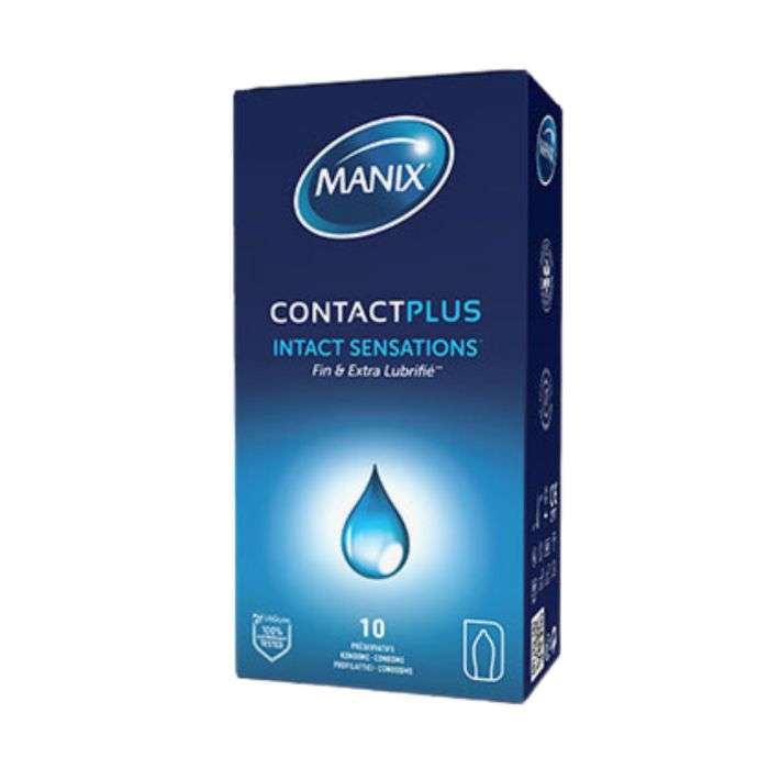 Contact Plus Sensations Intactes Boite 10 Preservatifs - MANIX