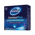 Contact Plus Sensation Intacte 3 Preservatifs - MANIX