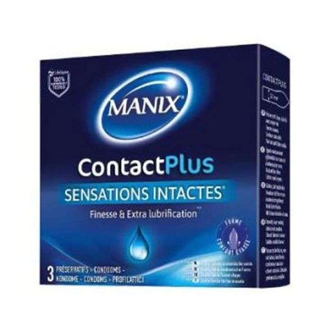 Contact Plus Sensation Intacte 3 Preservatifs - MANIX