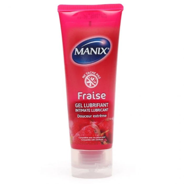 Gel Lubrifiant Douceur Extreme A la Fraise 80 ML - MANIX