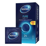 Pure Easy Fit Protection et Confort 24 Preservatifs - MANIX