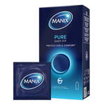 Pure Easy Fit Protection et Confort 6 Preservatifs - MANIX