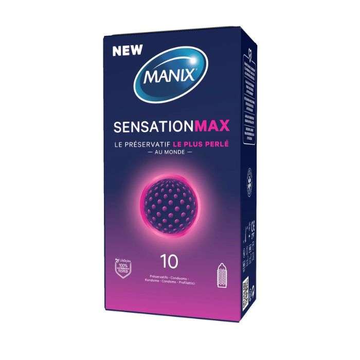 Sensation Max 10 Preservatifs - MANIX