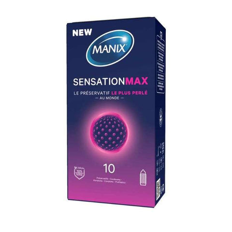 Sensation Max 10 Preservatifs - MANIX