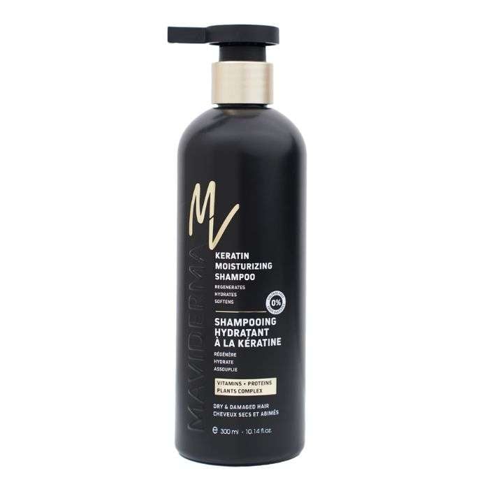 Shampooing Hydratant A la Keratine 300 ML - MAVIDERMA