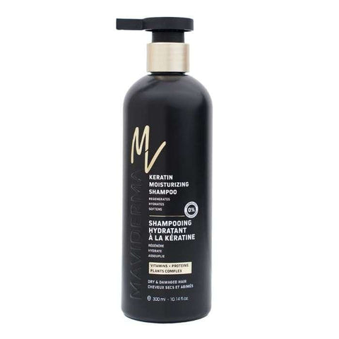 Shampooing Hydratant A la Keratine 300 ML - MAVIDERMA