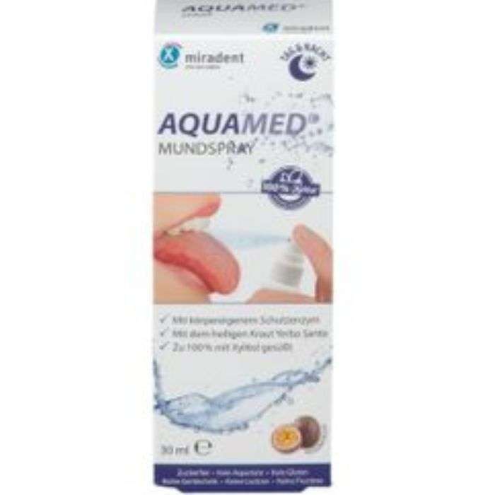 Aquamed Mundspray : Spray Buccal pour la Production de Salive (30 Ml) - MIRADENT