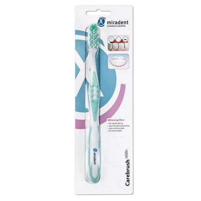 Care Brush Brosse A Dents White Vert - MIRADENT