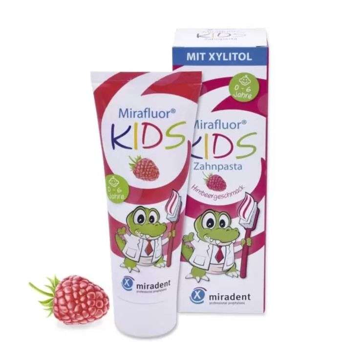 Dentifrice Enfants Gout Framboise 75 ML - MIRADENT