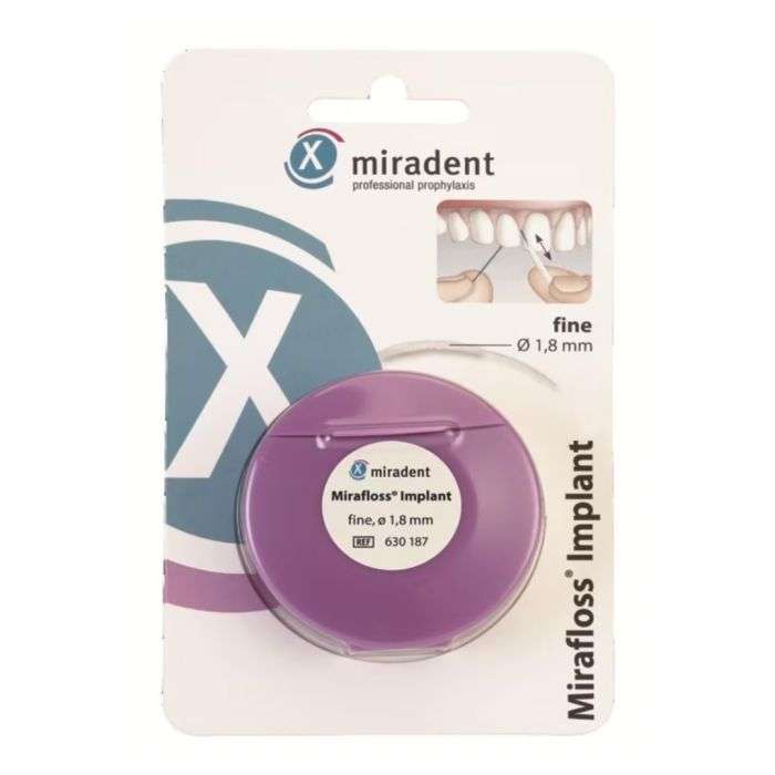 Mirafloss Implant Fils Dentaire Fine 1.8 Mm - MIRADENT