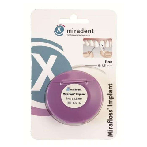 Mirafloss Implant Fils Dentaire Fine 1.8 Mm - MIRADENT