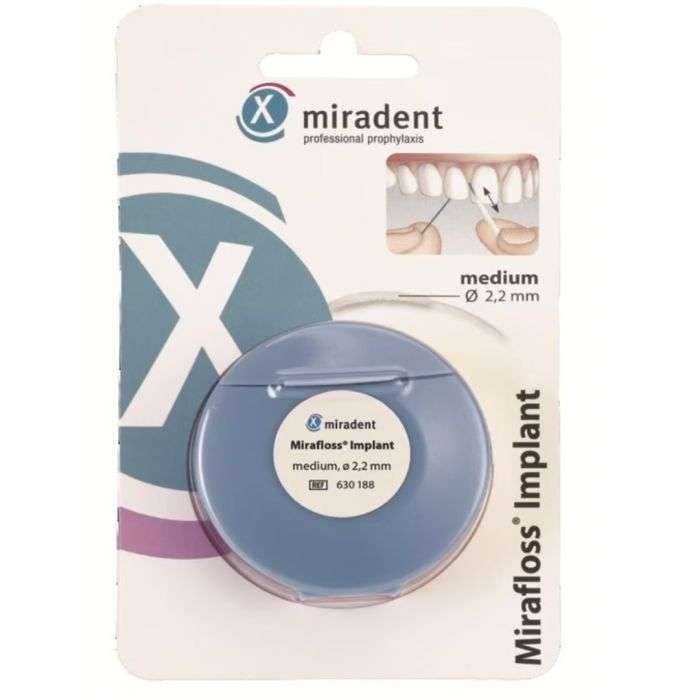 Mirafloss Implant Fils Dentaire Medium 2.2 Mm - MIRADENT