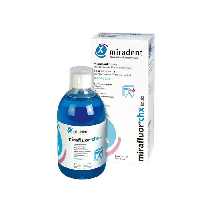 Mirafluor Chx Bain de Bouche 500 ML - MIRADENT