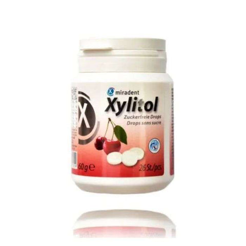 Pastille Xylitol Saveur Cerise 60 G 26 Pieces - MIRADENT