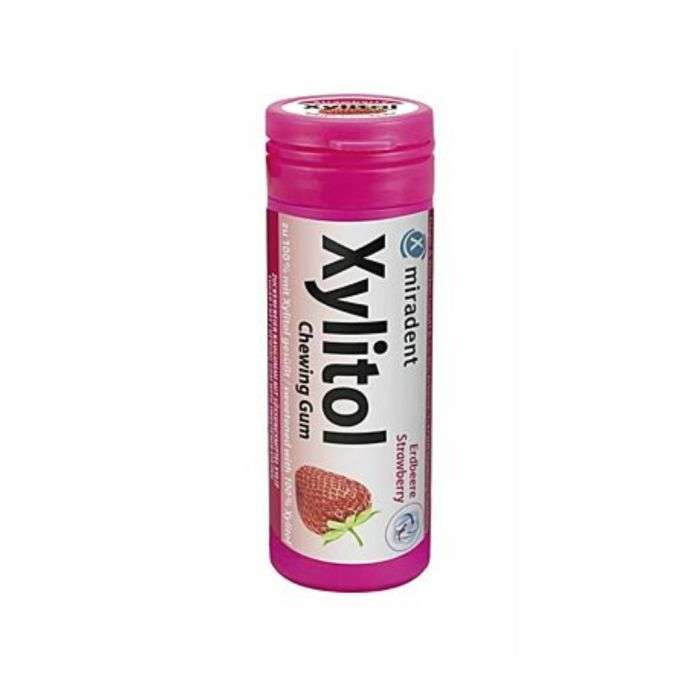 Xylitol 30 Chewing-Gum Fraise - MIRADENT
