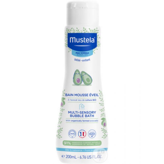 Bain Mousse Éveil 200 ML - MUSTELA