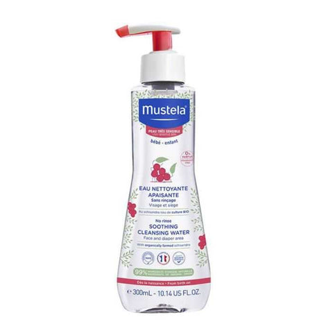 Eau Nettoyante Apaisante sans Rinçage 300 ML - MUSTELA