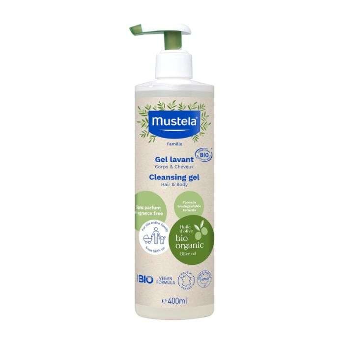 Gel Lavant Corps et Cheveux 400 ML - MUSTELA