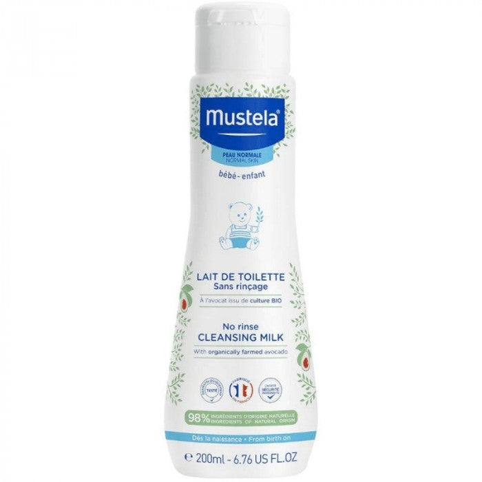Lait de Toilette sans Rincage 200 ML - MUSTELA