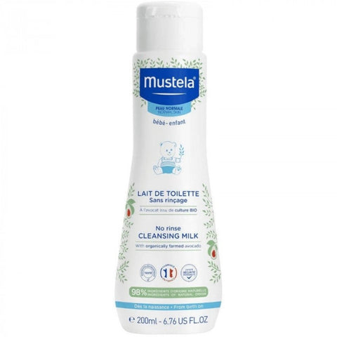 Lait de Toilette sans Rincage 200 ML - MUSTELA