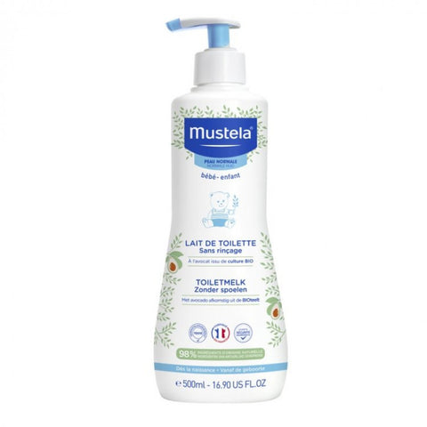 Lait de Toilette sans Rinçage 500 ML - MUSTELA