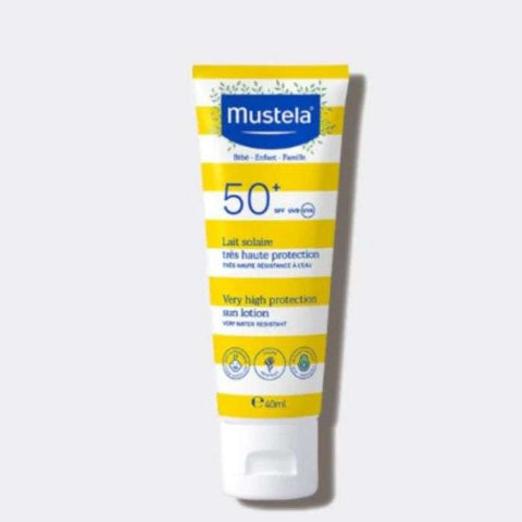 Lait Solaire SPF 50+ Haute Protection 40 ML - MUSTELA