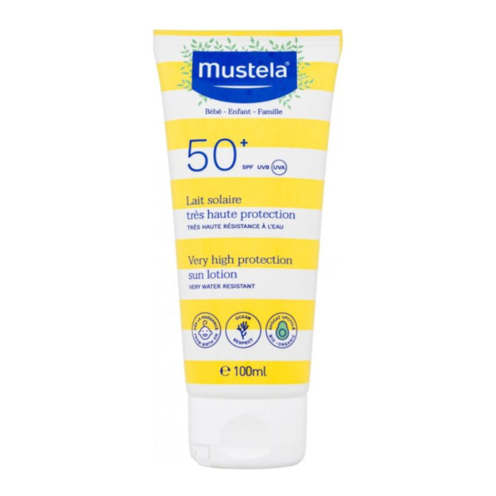 Lait Solaire Tres Haute Protection SPF 50+ 100 ML - MUSTELA
