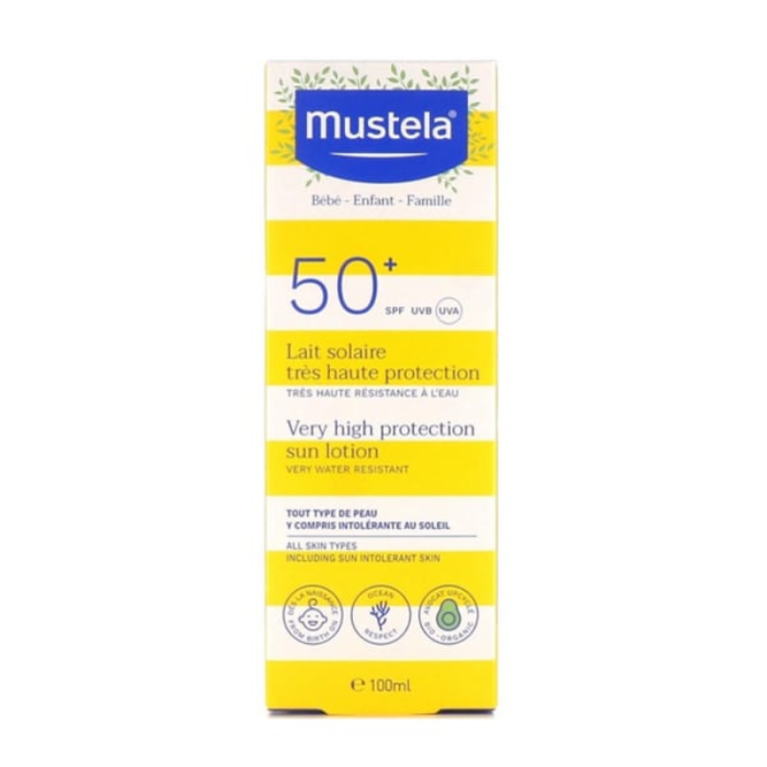 Lait Solaire Tres Haute Protection SPF 50+ 100 ML - MUSTELA