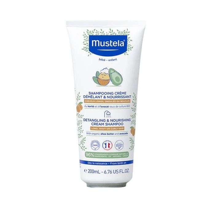 Shampooing Creme Demelant et Nourrissant 200ML - MUSTELA