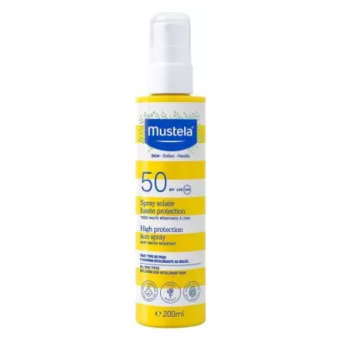 Spray Solaire Tres Haute Protection SPF 50+ 200 ML - MUSTELA