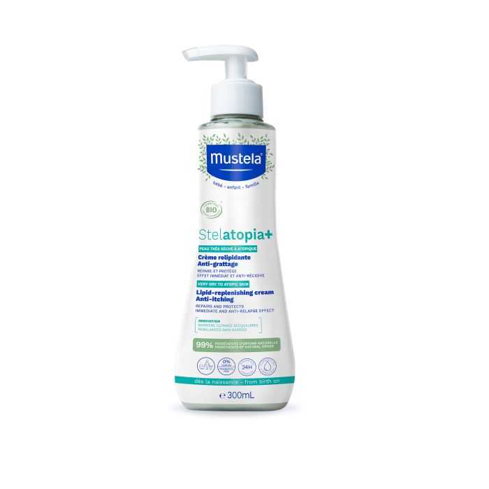 Stelatopia+ Creme BIO 300ML - MUSTELA