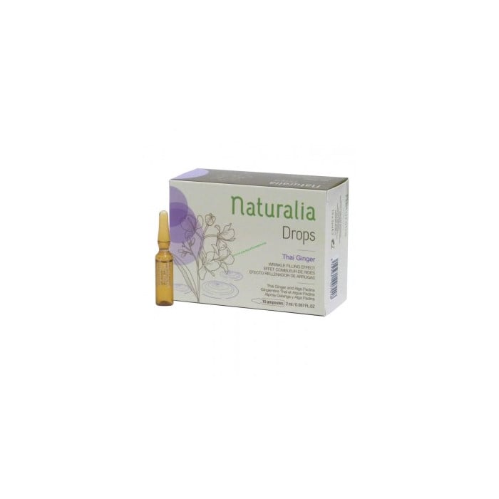 Drops Thai Ginger Effet Combleur de Rides 15 Ampoules 2 ML - NATURALIA