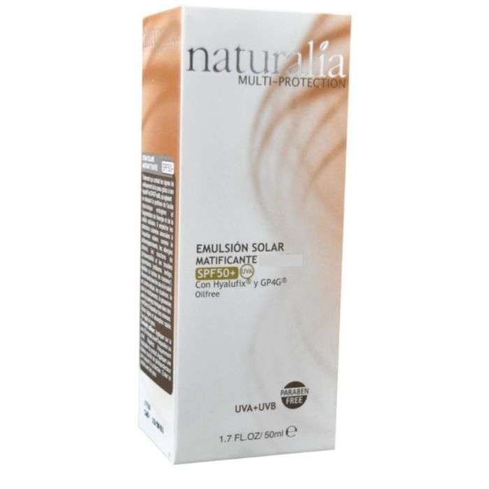 Ecran Solaire Matifiant Invisible SPF 50 + - NATURALIA
