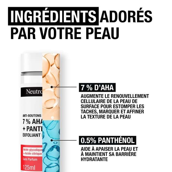 Anti Boutons+ Exfoliant Liquide 125ML - NEUTROGENA