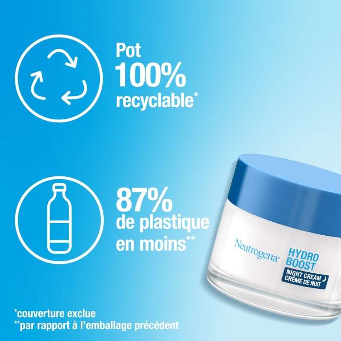Hydro Boost Creme de Nuit Tous Types de Peaux 50ML - NEUTROGENA