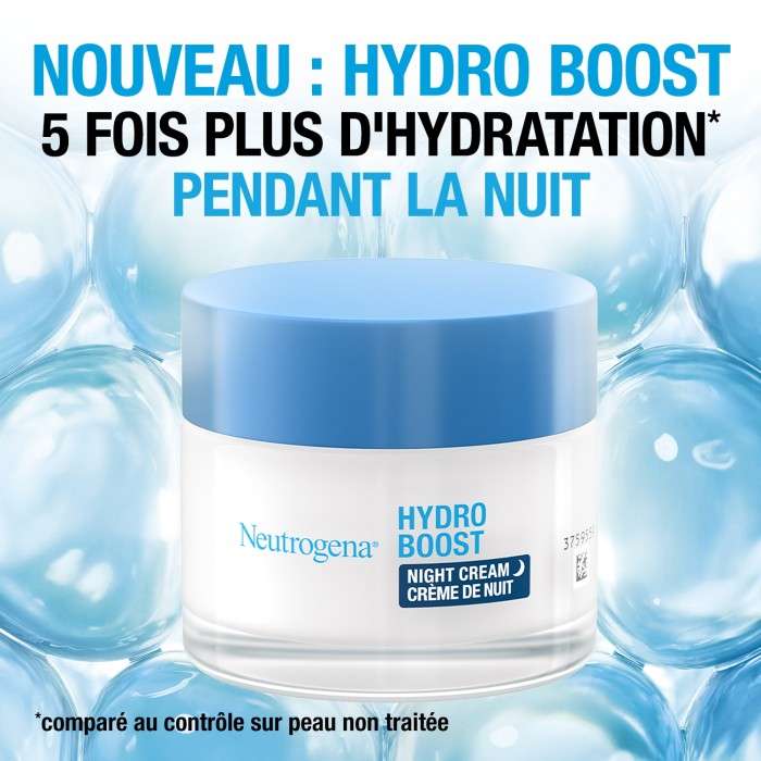 Hydro Boost Creme de Nuit Tous Types de Peaux 50ML - NEUTROGENA