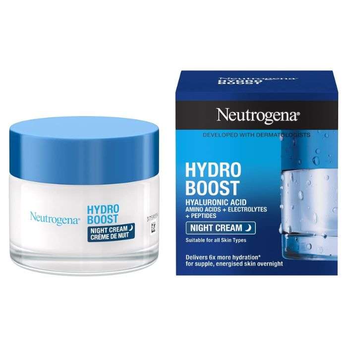 Hydro Boost Creme de Nuit Tous Types de Peaux 50ML - NEUTROGENA