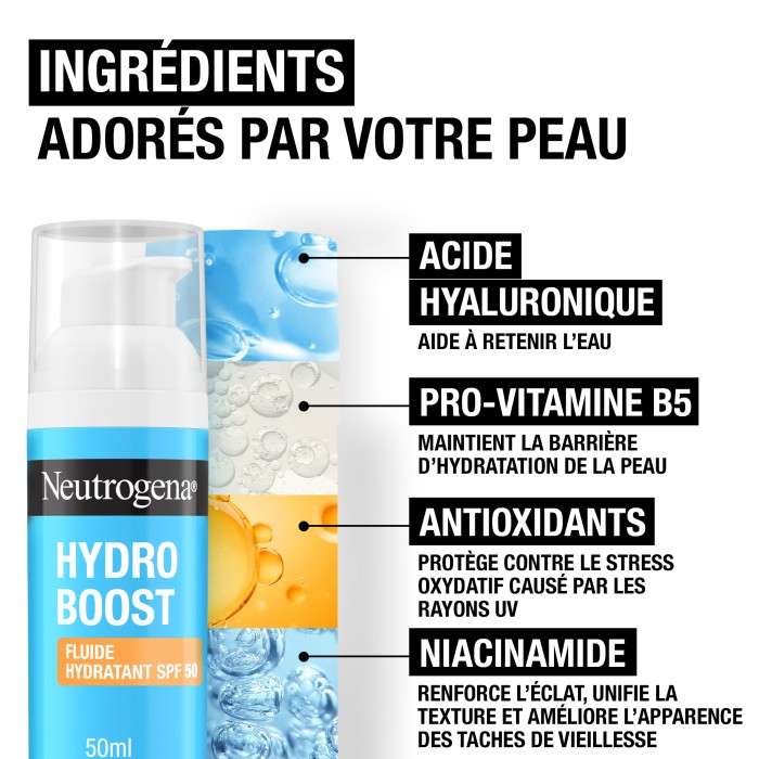 Hydro Boost Fluide Hydratant SPF50 50ML - NEUTROGENA