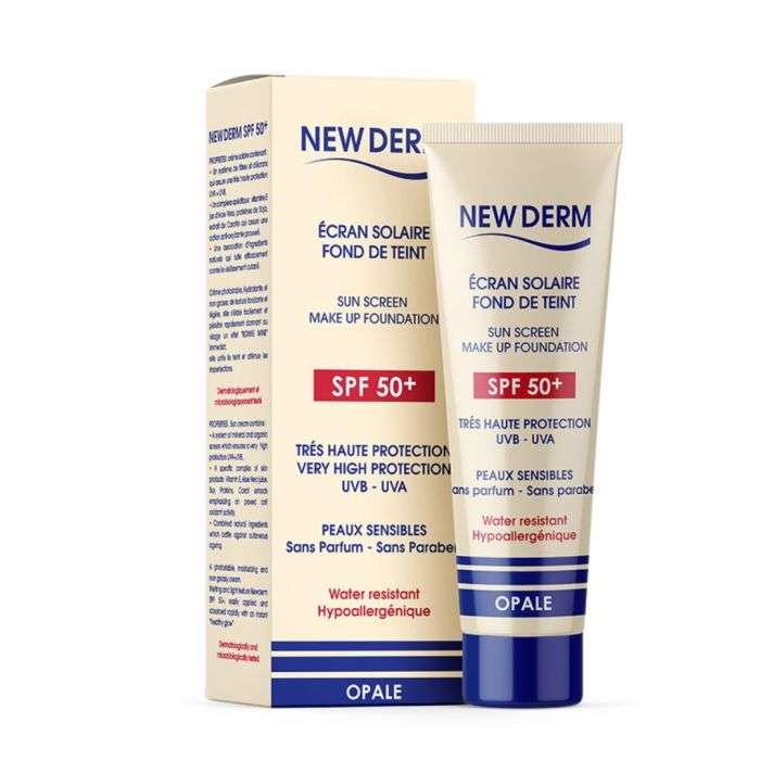 Creme Solaire SPF 50+ Opale 50ML - NEW DERM
