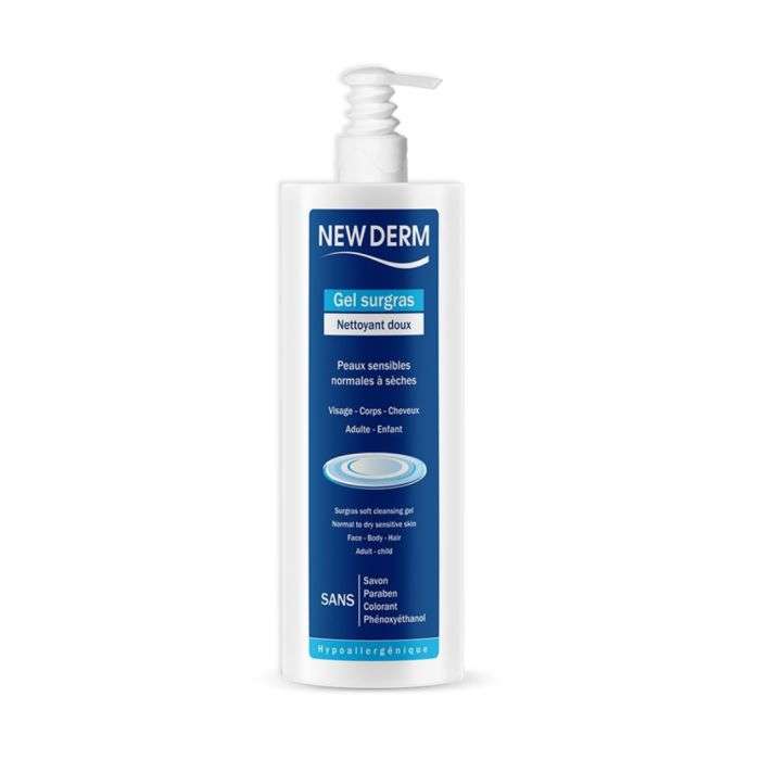 Gel Surgras Nettoyant Doux 500 ML - NEW DERM