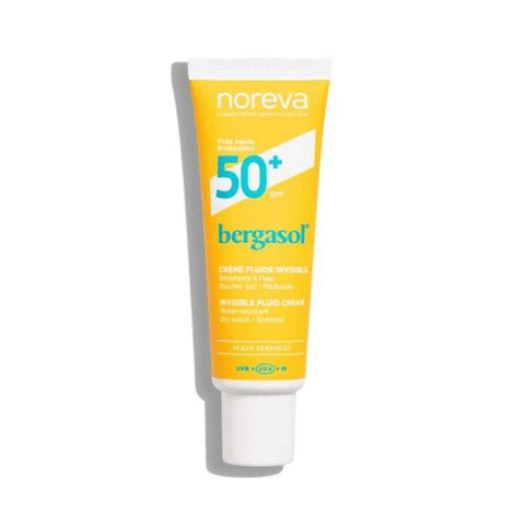 Bergasol Creme Fluide Invisible Spf50+ Toucher Sec 50 ML - NOREVA