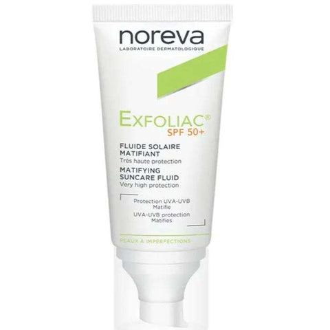 Exfoliac Fluide Solaire Matifiant Spf50+ 40 ML - NOREVA