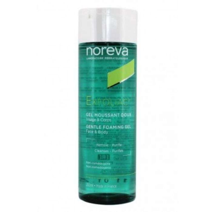 Exfoliac Gel Moussant Doux 200ml - NOREVA