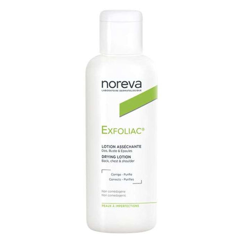 Exfoliac Lotion Assechante Dos Buste et Epaules 125 ML - NOREVA