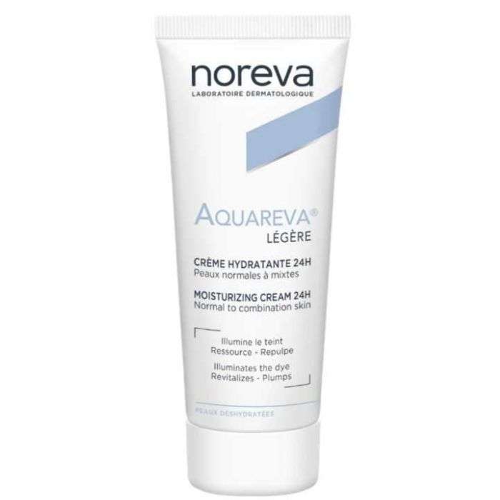 Offre Aquareva Creme Hydratante 24H Texture Legere 40ML + Noreva Aquareva Creme Mains 50 ML Offerte - NOREVA