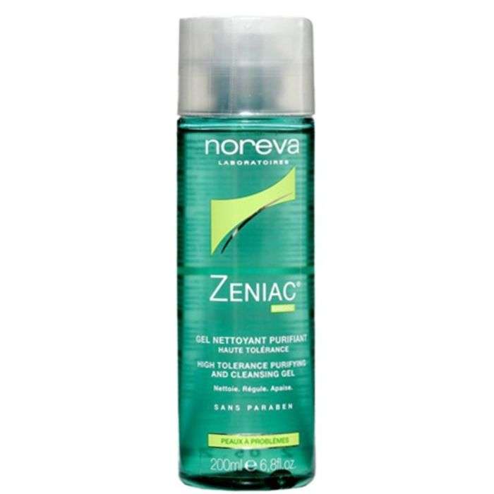 Zeniac Gel Nettoyant Purifiant 200ML Haute Tolerance Visage et Corps 200ML - NOREVA
